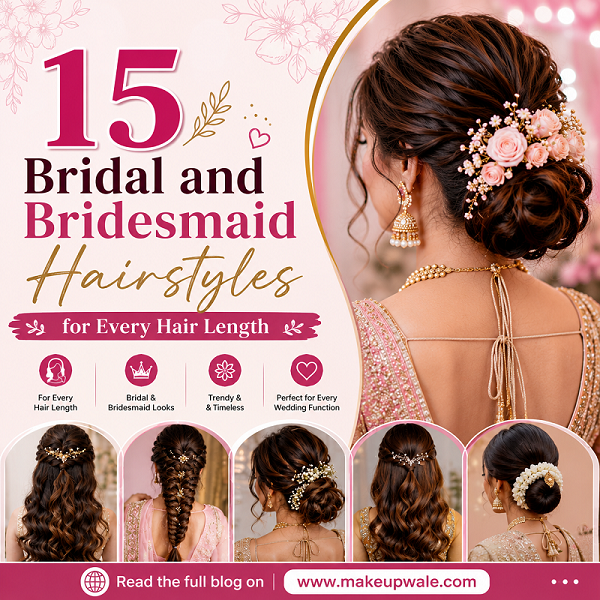 15 Bridal and Bridesmaid Hairstyles for Every Hair Length