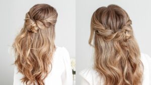 Twisted Half Updo