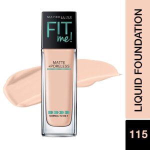 Maybelline New York Fit Me Matte with Poreless Foundation