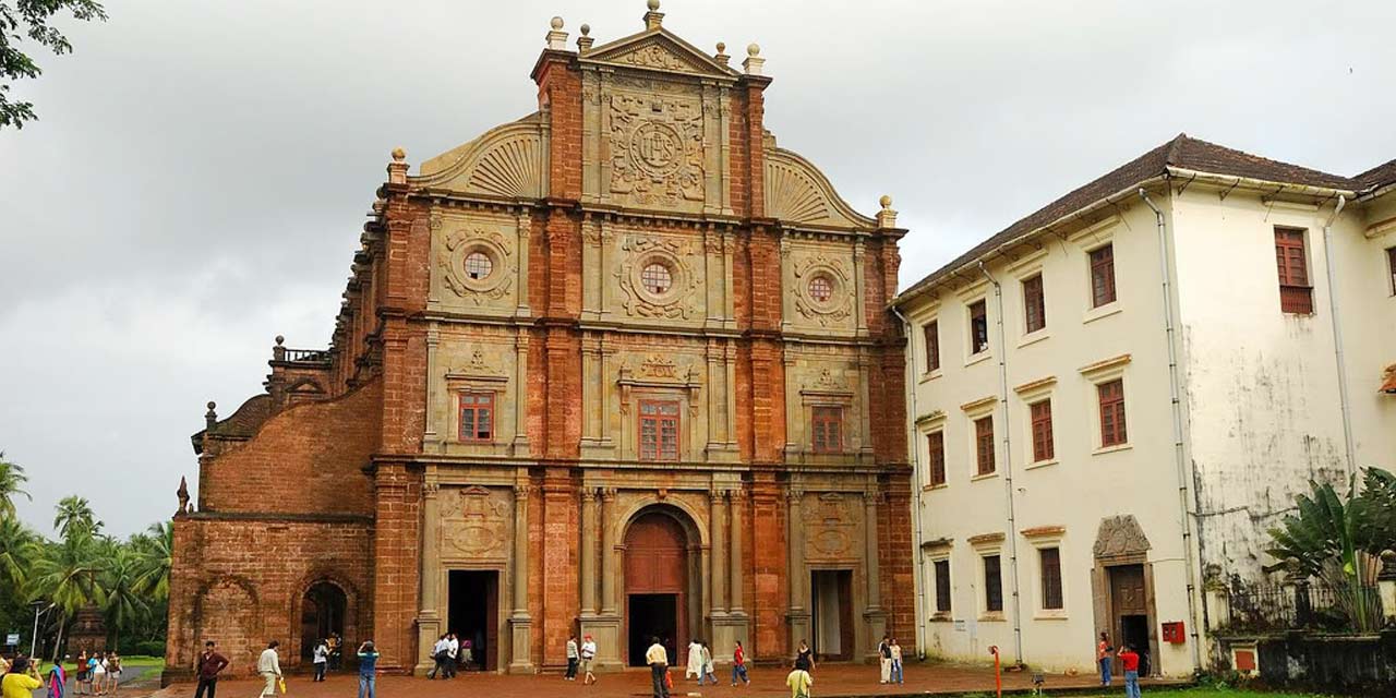 Basilica Of Bom Jesus Goa