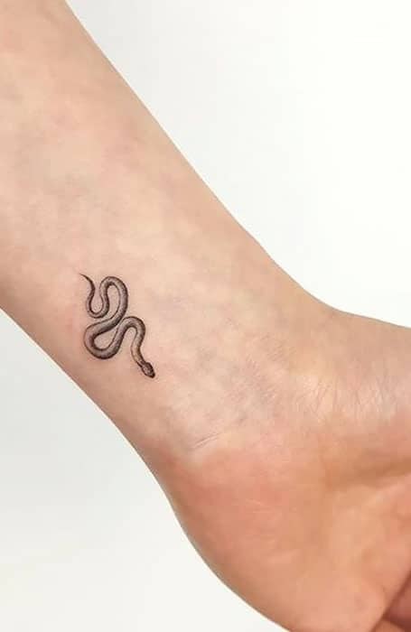 Attractive Snake Tattoo