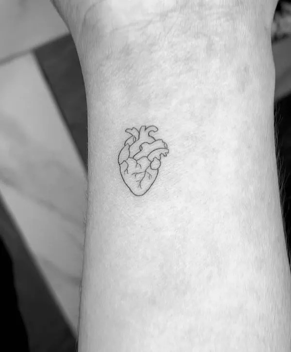 Favorite Heart Tattoo