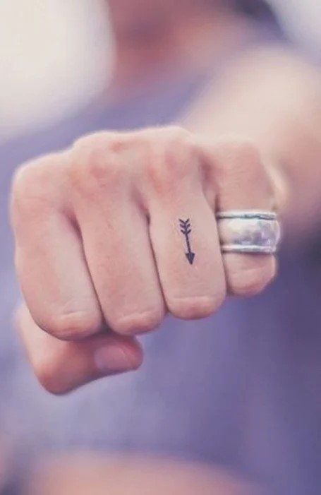 Small Arrow Tattoo